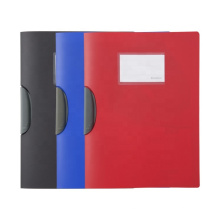 Comix Hot Sale PP Plastic Report Cover A4 Clip Pocket File Folder with Offset Printing